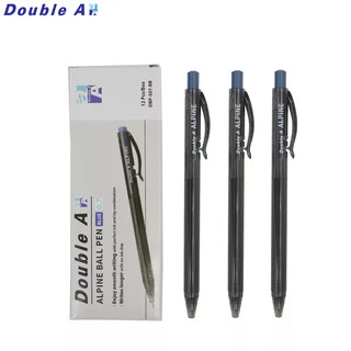 Combo 3 cây bút bi Double A Alpine 0.7mm