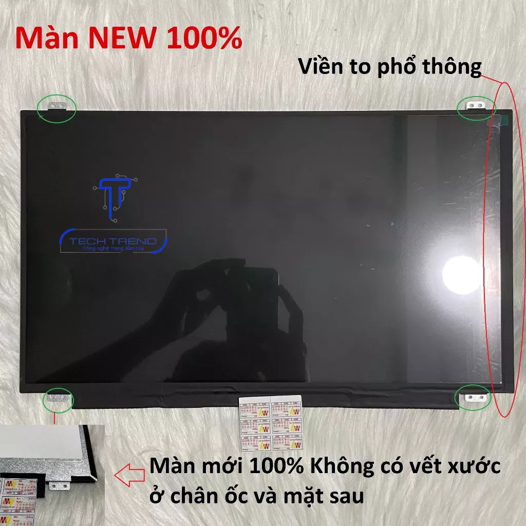 Màn hình laptop 15.6 Led Mỏng SLIM 40 Chân - 40 PIN thay thế cho laptop HP Dell Sony Samsung Acer Asus HÀNG CHẤT LƯỢNG