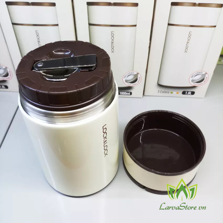 Bình Giữ Nhiệt Lock&Lock Column Food Jar LHC8023 1000ml, LHC8022 750ml