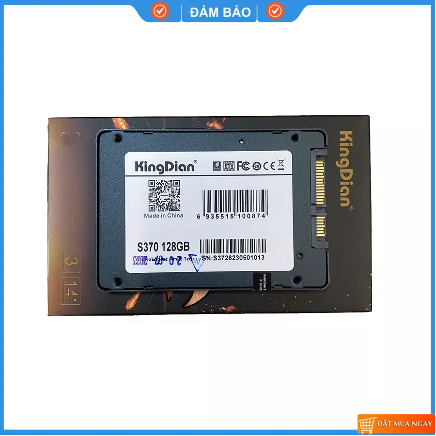 Ổ Cứng SSD 128GB Kingdian Mới 100% Bảo Hành 36 Tháng | BigBuy360 - bigbuy360.vn