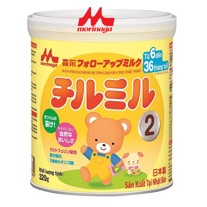 Sữa Morinaga Số 2 - Chilmil 320g