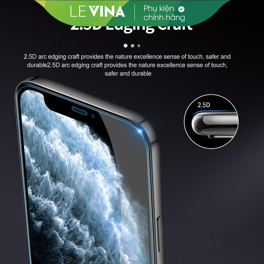Kính cường lực iPhone 14/ 14 Plus/ 14 Pro/ 14 Pro Max/13/ 13 Pro/ 13 Pro Max/ 12/ 12 Pro/ 12 Pro Max H+PRO hiệu Nillkin