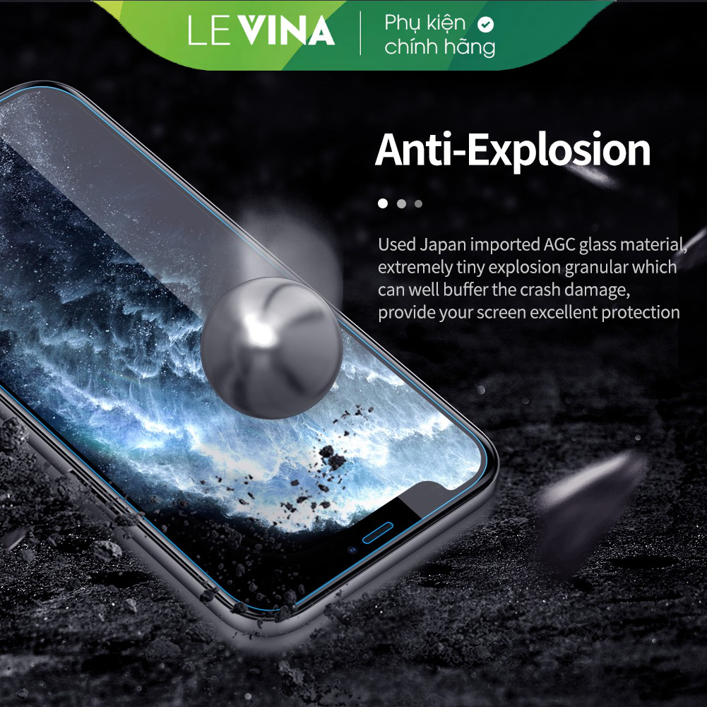 Kính cường lực iPhone 14/ 14 Plus/ 14 Pro/ 14 Pro Max/13/ 13 Pro/ 13 Pro Max/ 12/ 12 Pro/ 12 Pro Max H+PRO hiệu Nillkin