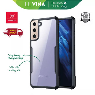 Ốp lưng Galaxy S21 Plus/ S21 Ultra/ S20 Ultra, ốp chống sốc, ốp lưng trong viền màu hiệu Xundd