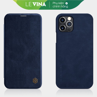 Bao da iPhone 12 Pro Max hiệu Nillkin Qin