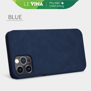 Bao da iPhone 12 Pro Max hiệu Nillkin Qin