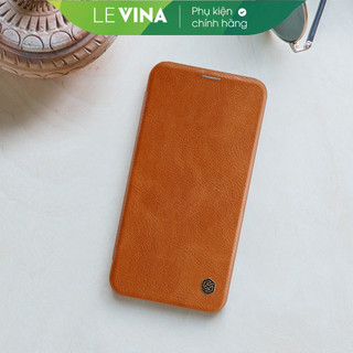 Bao da iPhone 12 Pro Max hiệu Nillkin Qin