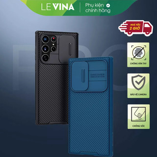 Ốp lưng Galaxy S22 Plus/ S22 Ultra/ S21 Plus/ S21 Ultra/ S20 Plus, ốp lưng bảo vệ camera hiệu Nillkin Camshield