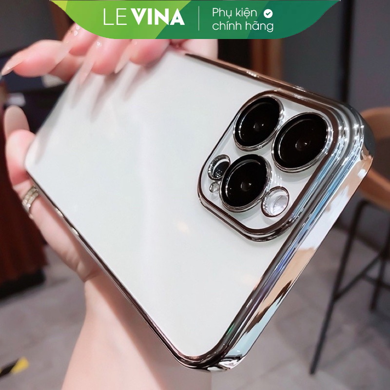 Ốp lưng  iPhone 12/ 12 Pro/ 12 Pro Max/ 13/ 13 Pro/ 13 Pro Max Silicon trong viền màu Likgus/ Baseus