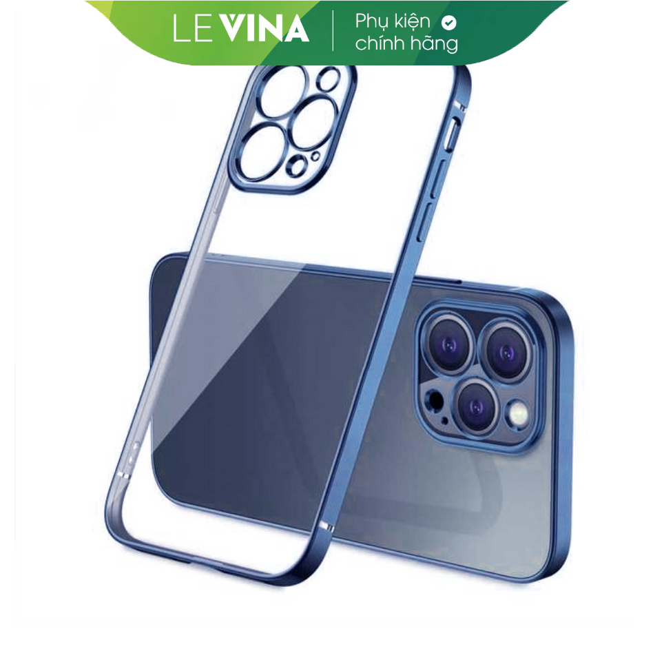 Ốp lưng  iPhone 12/ 12 Pro/ 12 Pro Max/ 13/ 13 Pro/ 13 Pro Max Silicon trong viền màu Likgus/ Baseus