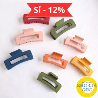 Kẹp Tóc Màu Trơn Kiểu Dáng Thanh Lịch Cho Nữ