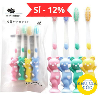 (Combo 4) Set 4 Bàn Chải Xuất Nhật Cho Bé (16 Chiếc)