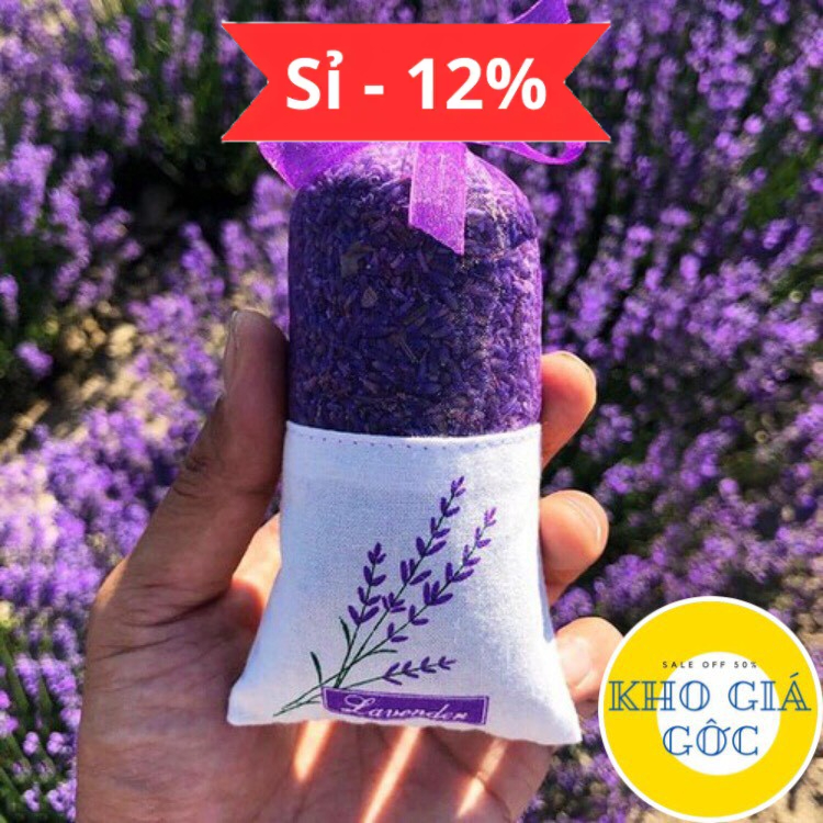 Túi Thơm Hoa Oải Hương Lavender (kho gia goc)