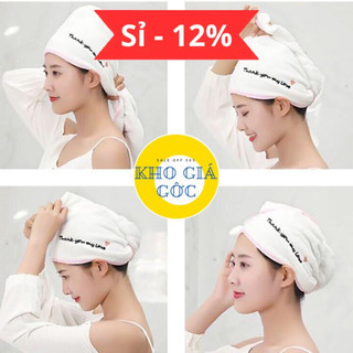 Khăn Quấn Tóc Nhanh Khô Thần Thánh