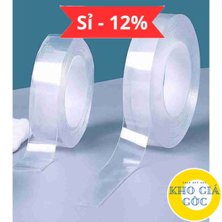 Băng Dính 2 Mặt Đa Năng Trong Suốt (kho gia goc)