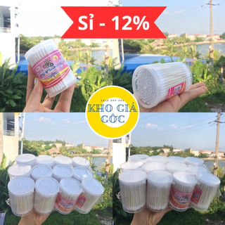 1 hộp 180 que Tăm bông trẻ em, bông tăm ngoáy tai cho trẻ sơ sinh
