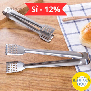 Kẹp gắp đá đồ nướng salad Inox cao cấp bền đẹp