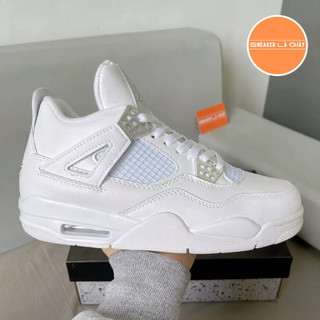 Giày air jordan 4 retro pure money trắng full - bản đẹp fullbox