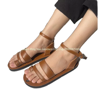 Dép xăng đan nữ màu bò size 34 đến 42