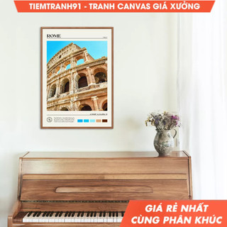 Tranh treo tường, Oil Paint, Rome Wall Art, Rome Poster, Rome Photo, Rome Wall Decor, Roma Print, Italy Poster.