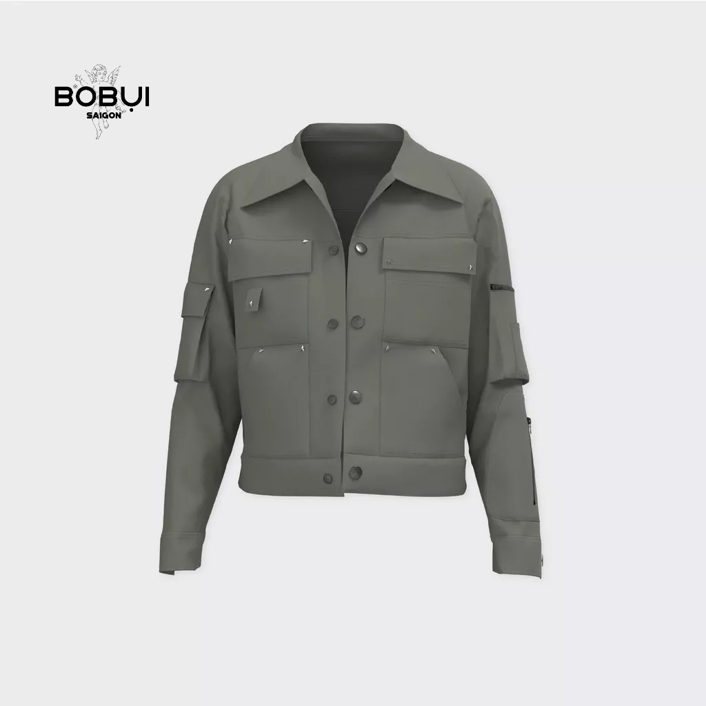 ÁO KHOÁC CANVAS WORKWEAR