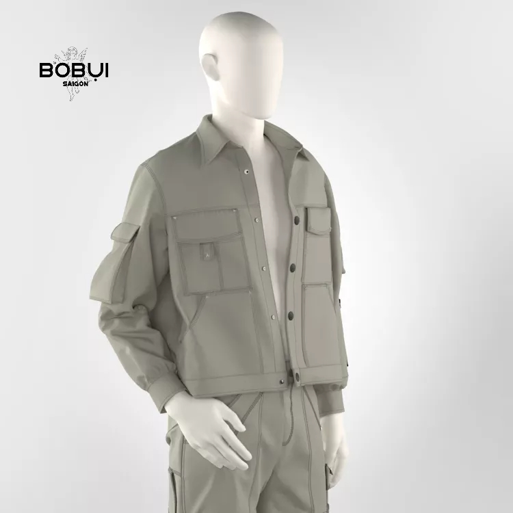 ÁO KHOÁC CANVAS WORKWEAR