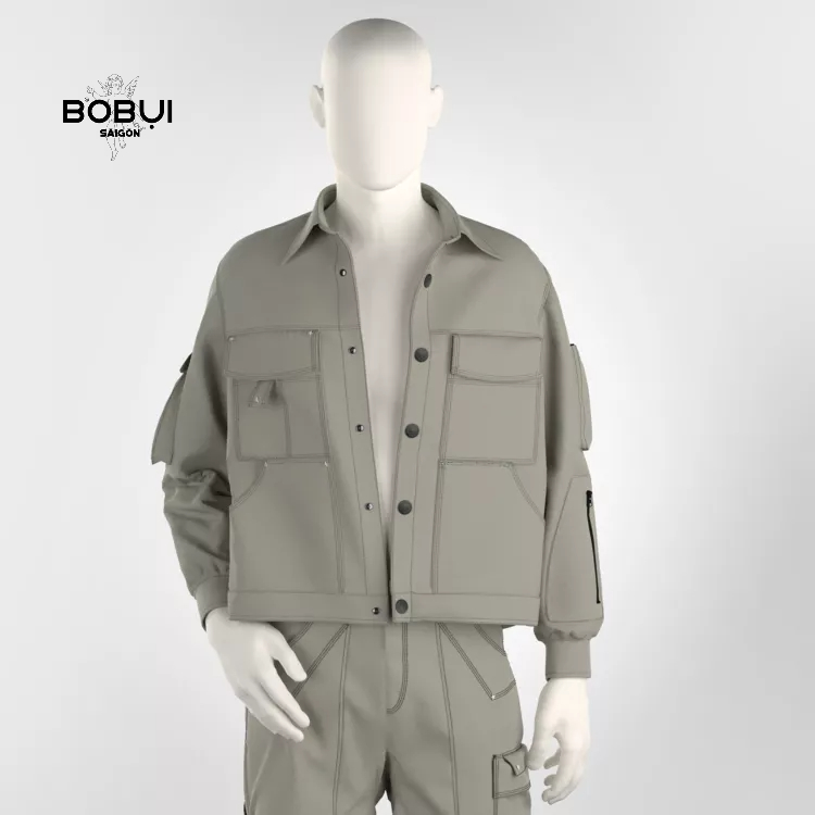 ÁO KHOÁC CANVAS WORKWEAR