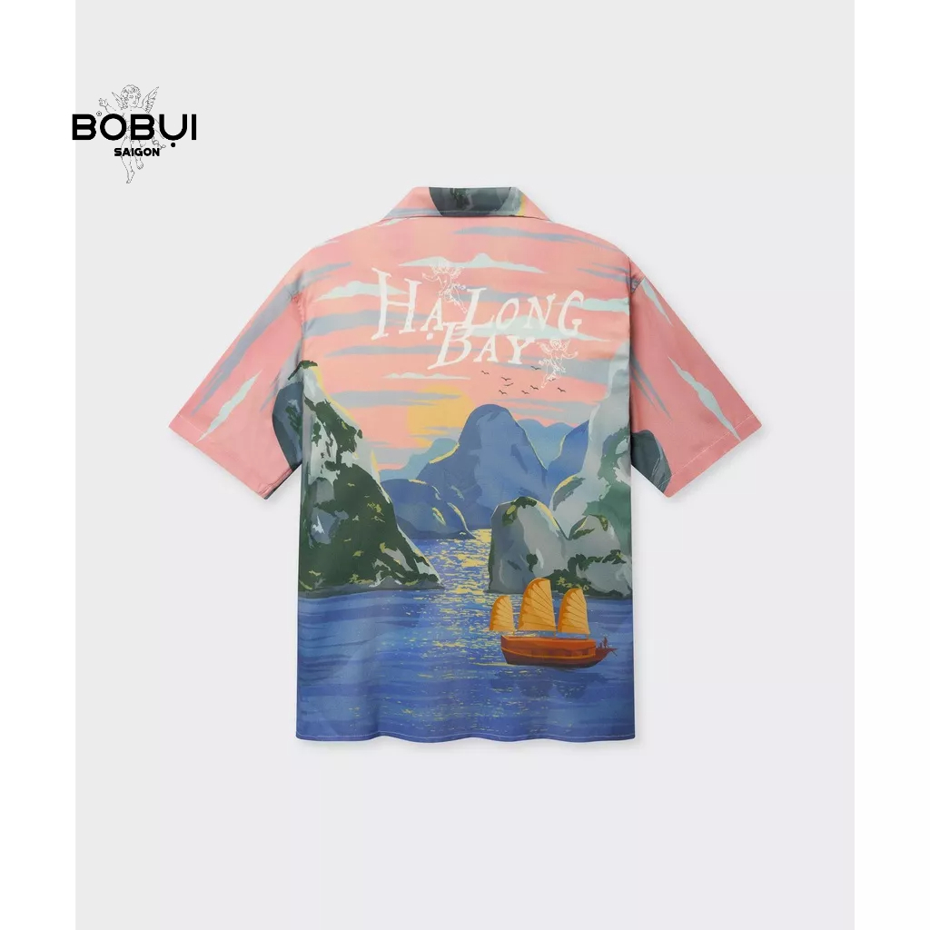 ÁO SƠ MI HAWAII HẠ LONG BAY ANGEL