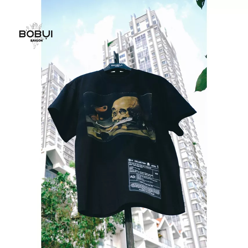 [Mã TOPADD giảm đến 20k đơn 150k] ÁO THUN OVERSIZED ARTWORK SKULL