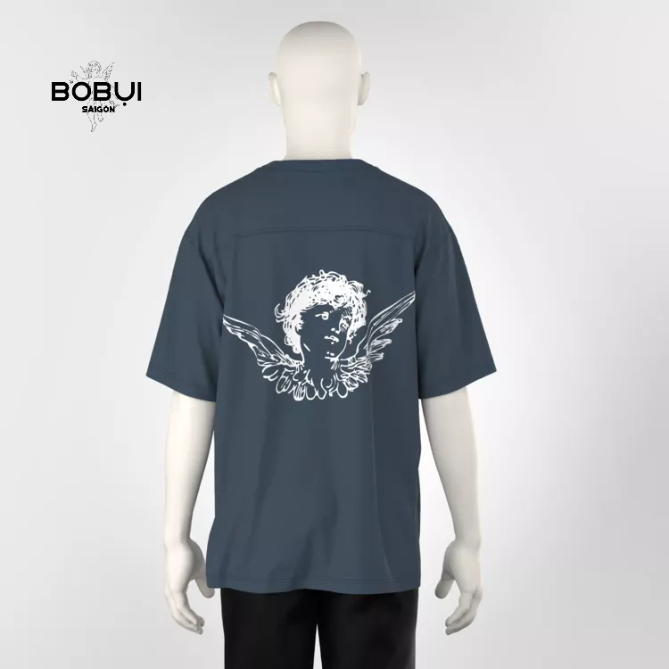 ÁO THUN OVERSIZED LOGO RETRO BOBUISAIGON