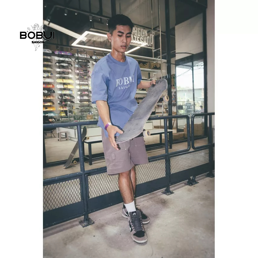 ÁO THUN OVERSIZED LOGO RETRO BOBUISAIGON