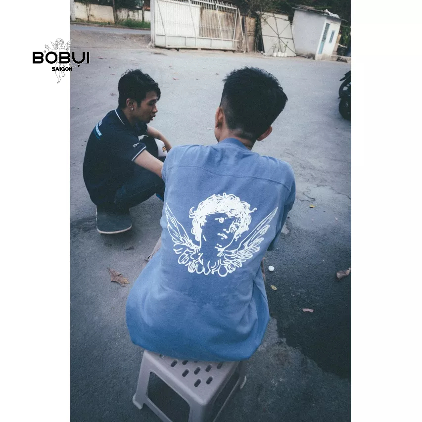 ÁO THUN OVERSIZED LOGO RETRO BOBUISAIGON