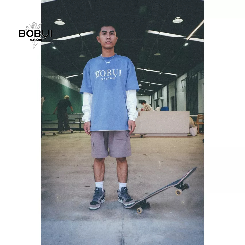 ÁO THUN OVERSIZED LOGO RETRO BOBUISAIGON