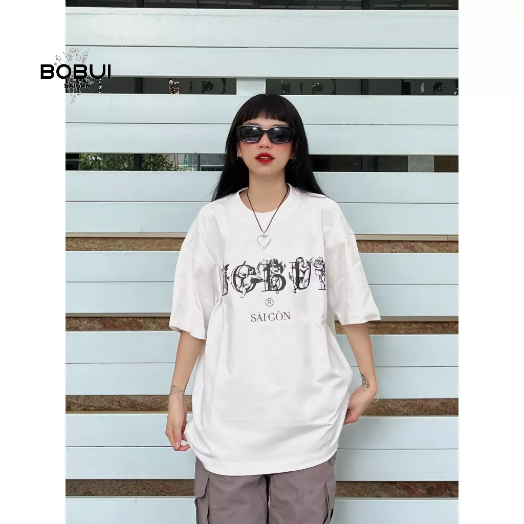 ÁO THUN BOBUI OVERSIZED 9 ANGELS