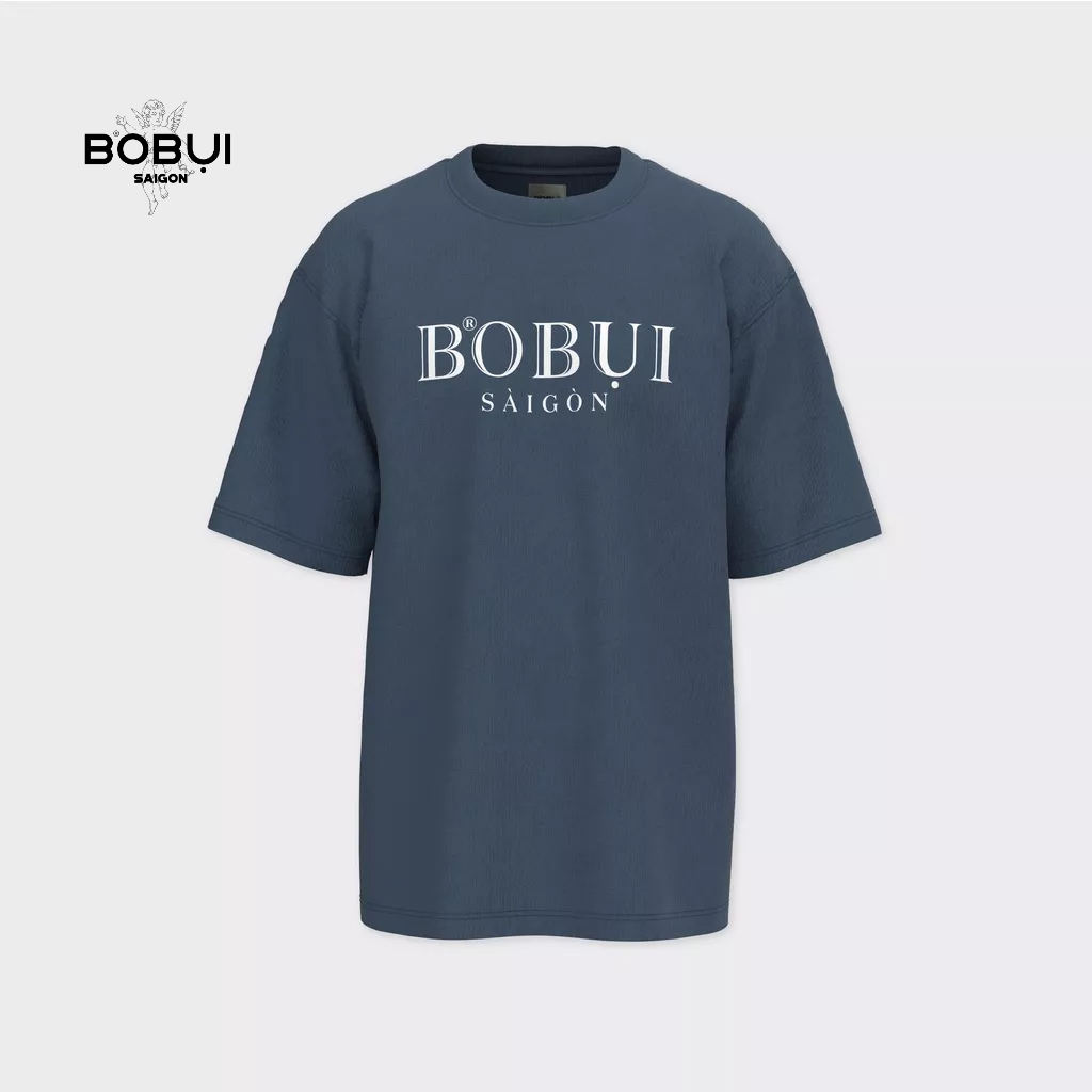 ÁO THUN OVERSIZED LOGO RETRO BOBUISAIGON