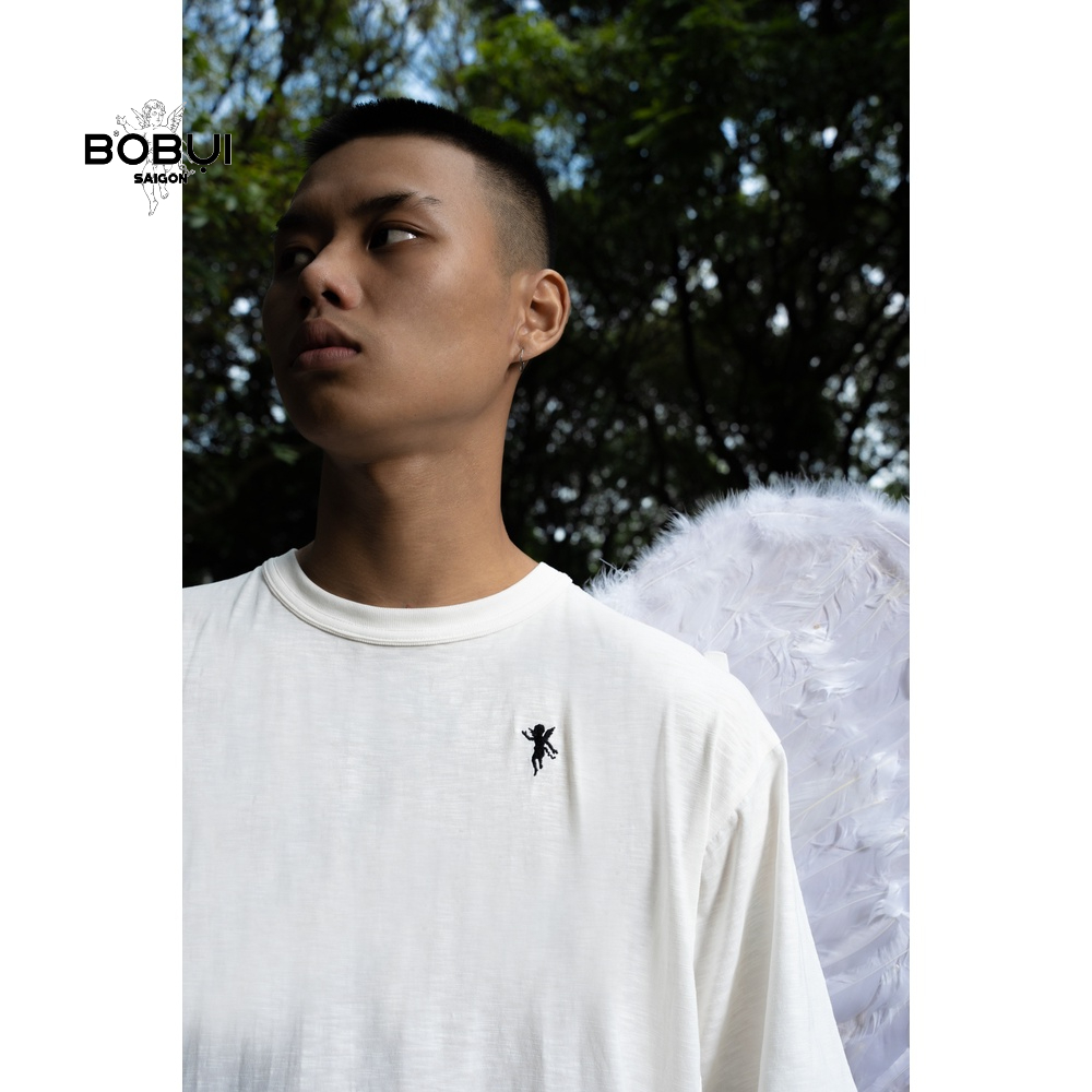 ÁO THUN BASIC ANGEL THÊU