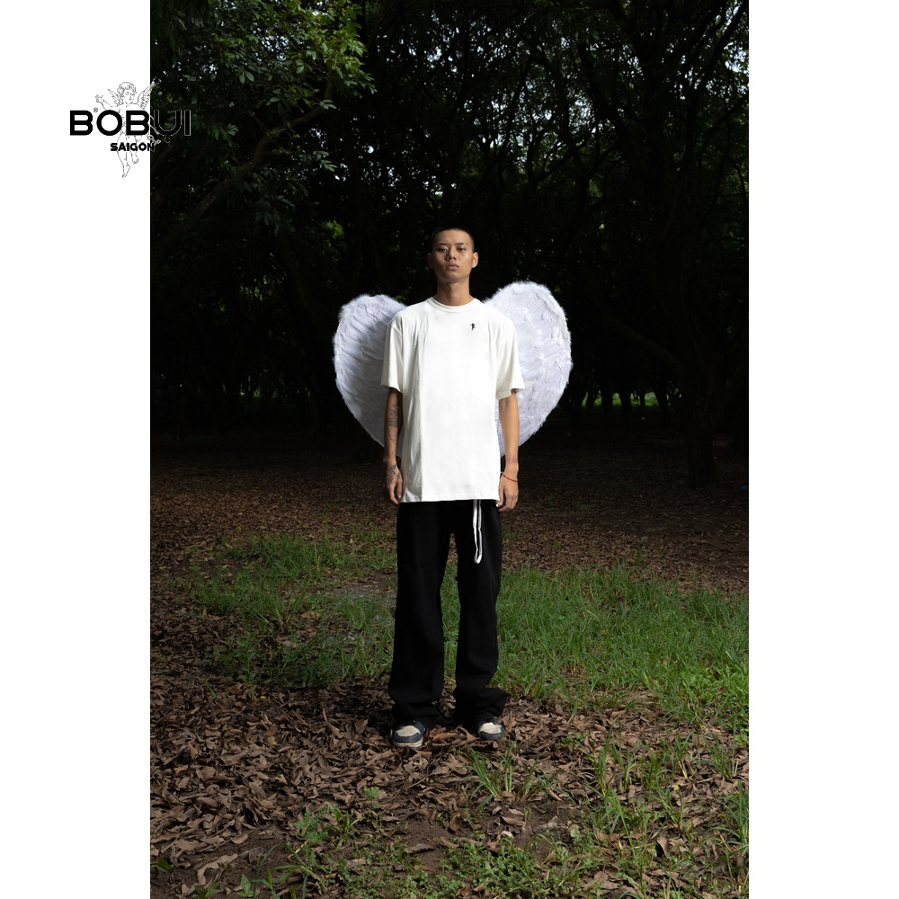 ÁO THUN BASIC ANGEL THÊU