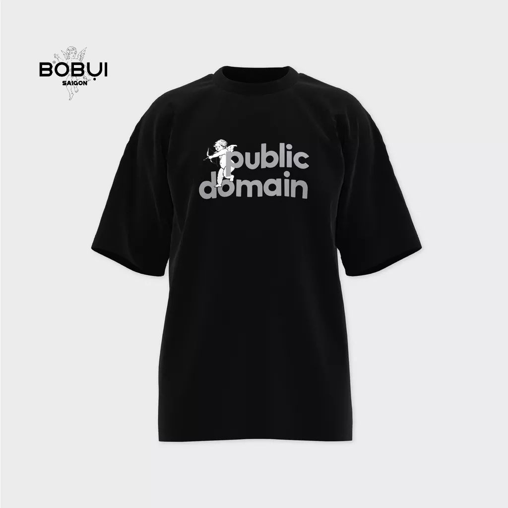 ÁO THUN OVERSIZED PUBLIC DOMAIN