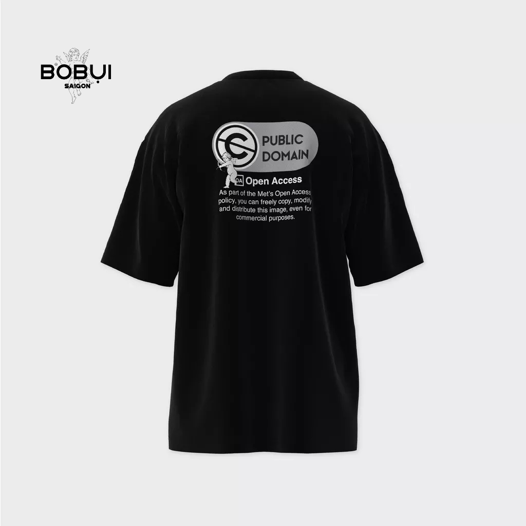 ÁO THUN OVERSIZED PUBLIC DOMAIN