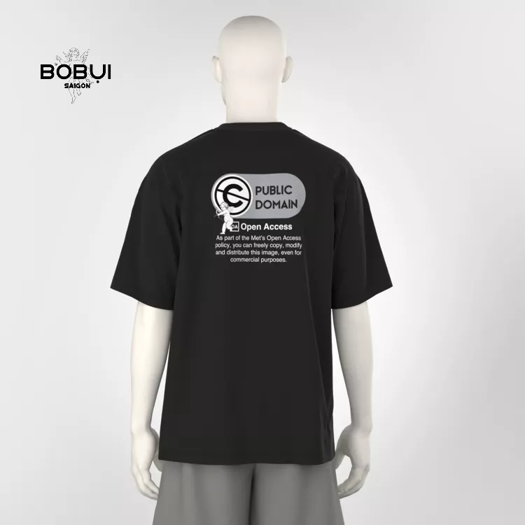 ÁO THUN OVERSIZED PUBLIC DOMAIN