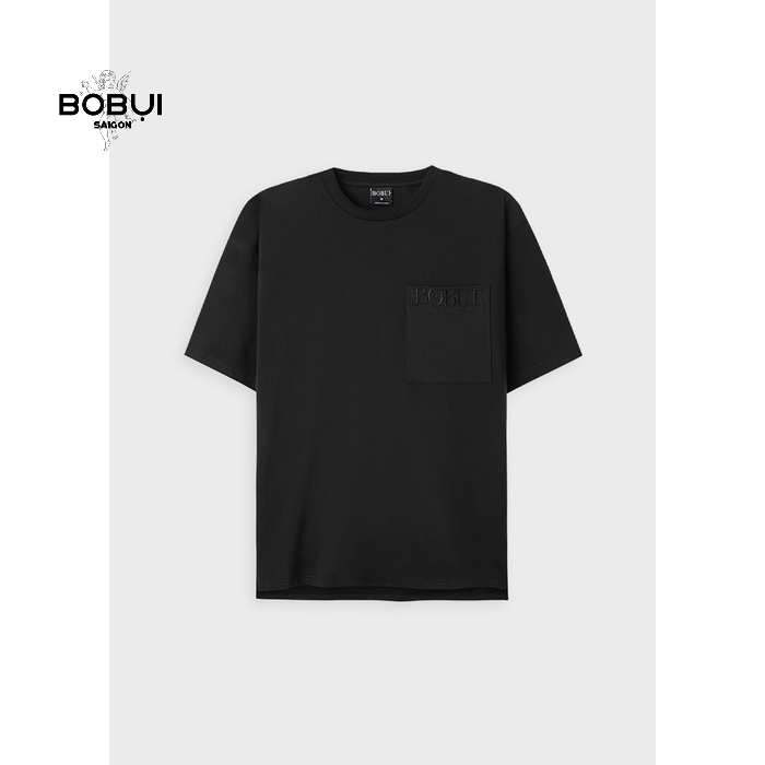 ÁO POCKET "BOBUI"/ MÀU ĐEN