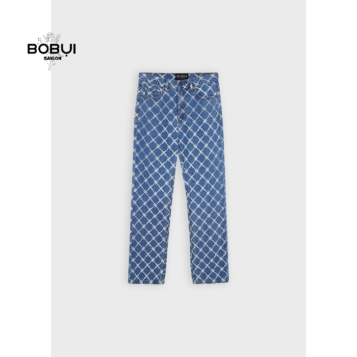 QUẦN JEANS KẼM/ MÀU XANH