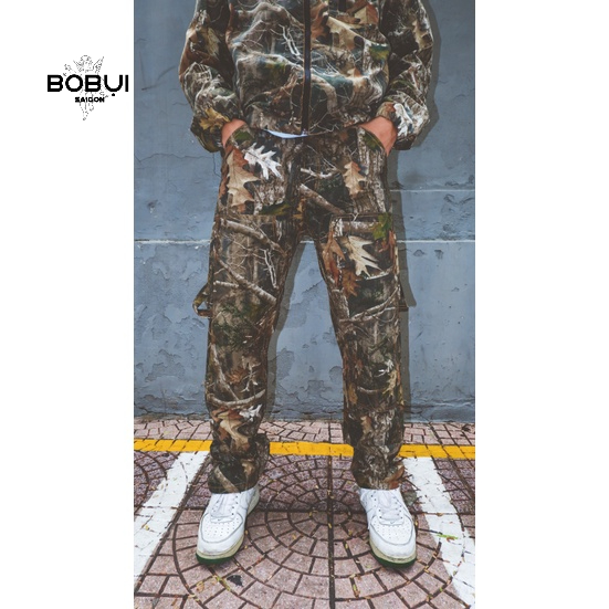 QUẦN CAMO LÁ RỪNG