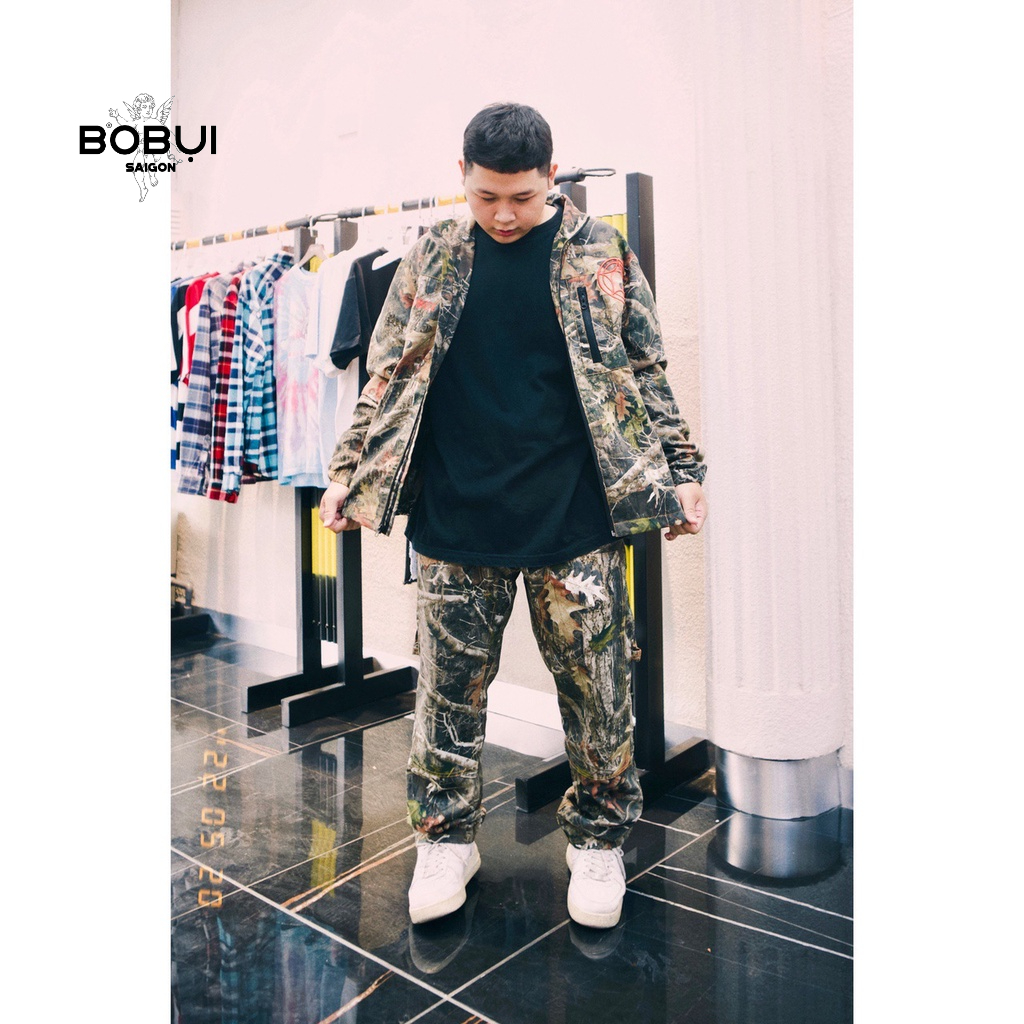 QUẦN CAMO LÁ RỪNG