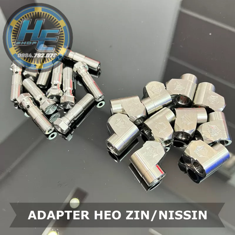 Adapter Inox 304 CNC Gắn Heo Zin/Heo Nissin