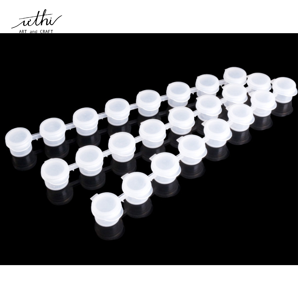 Pan chiết màu nước, màu gouche, màu acrylic 2ml