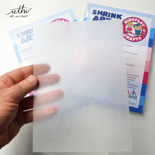 Tấm film nhựa co nhiệt Shrink plastic làm thủ công Handmade DIY
