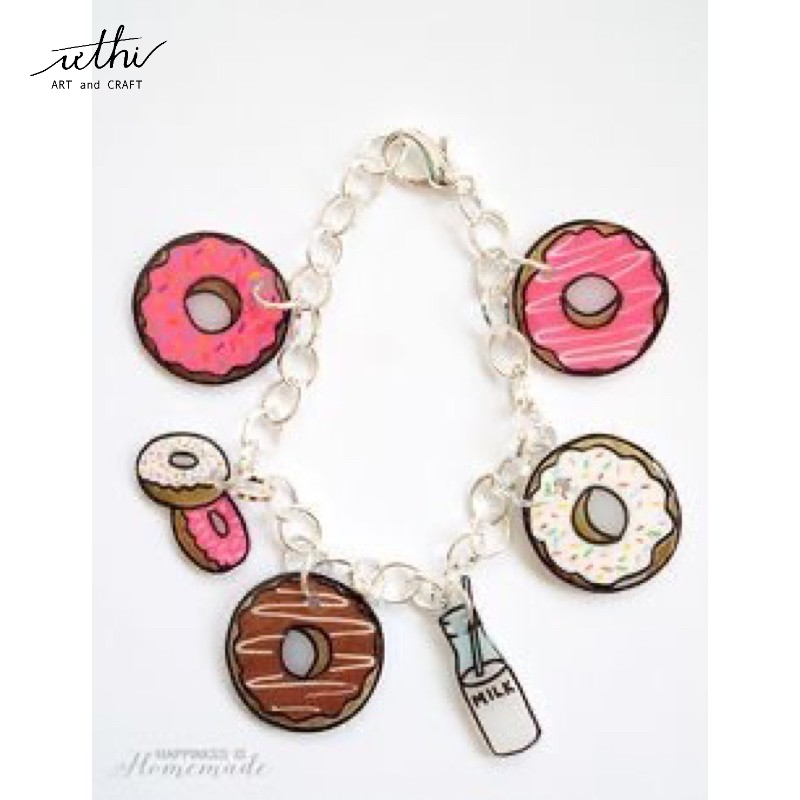 Tấm film nhựa co nhiệt Shrink plastic làm thủ công Handmade DIY