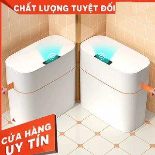 Thùng rác cảm ứng thông minh 16L, Thùng đựg rác nhà bếp nhà vệ sinh