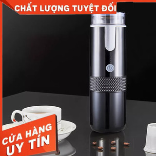 Máy pha cafe cầm tay mini tiện lợi, Máy pha cafe tự động không dây